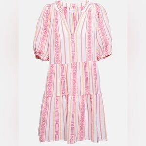 Velvet Monique jacquard cotton minidress